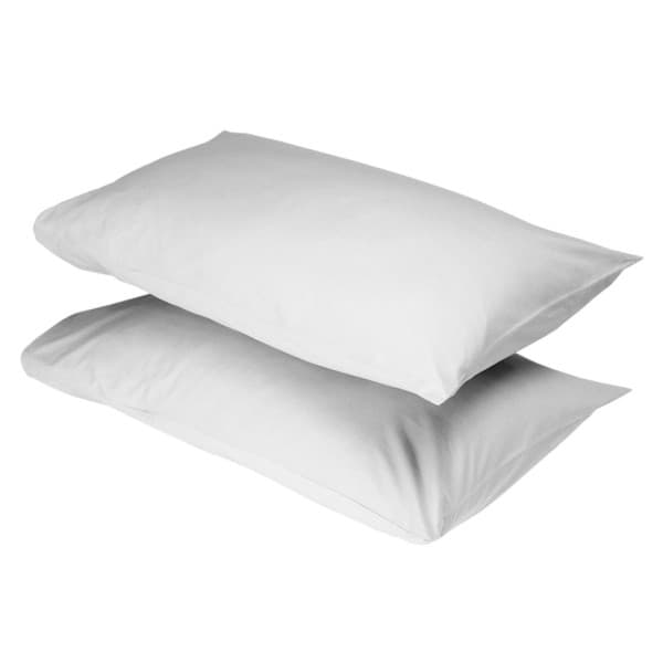 White 300tc Egyptian Cotton Pillowcase Pair White 300tc Egyptian Cotton Pillowcase Pair