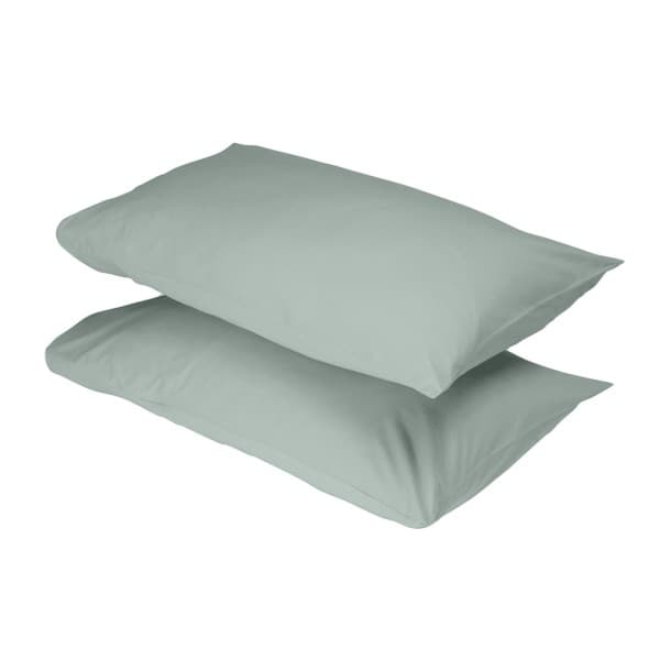 Duck Egg 300tc Egyptian Cotton Pillowcase Pair Duck Egg 300tc Egyptian Cotton Pillowcase Pair