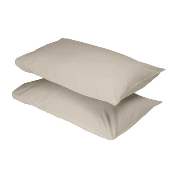 Latte 300tc Egyptian Cotton Pillowcase Pair Latte 300tc Egyptian Cotton Pillowcase Pair