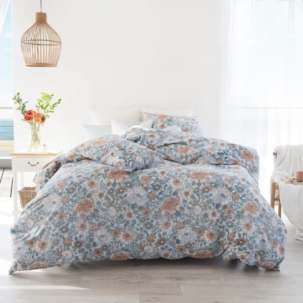 LUCIA EGGSHELL DUVET COVER SET LUCIA EGGSHELL DUVET COVER SET