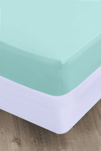 Eggshell 144tc Polycotton Fitted Sheet Eggshell 144tc Polycotton Fitted Sheet