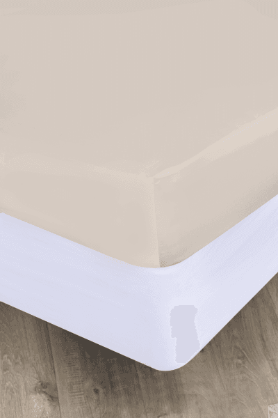 Natural 300tc Egyptian Cotton Fitted Sheet Natural 300tc Egyptian Cotton Fitted Sheet