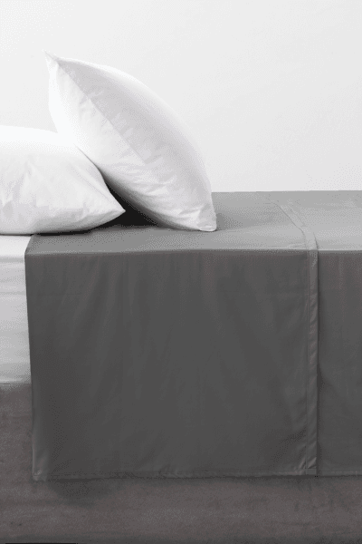 Charcoal 200tc Cotton Flat Sheet Charcoal 200tc Cotton Flat Sheet