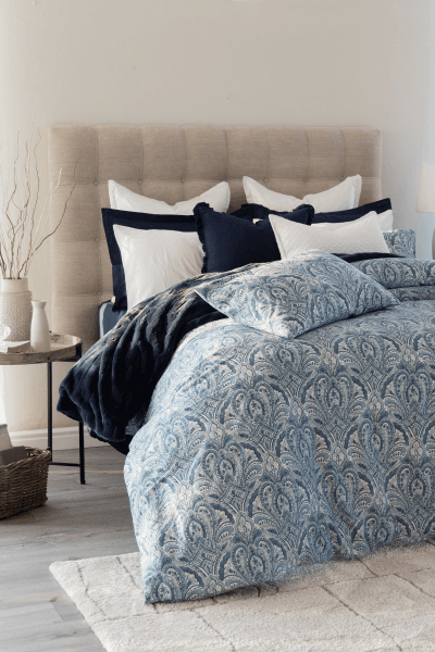 ISADORA DUCK EGG DUVET COVER SET ISADORA DUCK EGG DUVET COVER SET