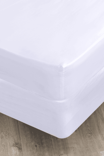 WHITE SUPIMA COTTON 450TC FITTED SHEET WHITE SUPIMA COTTON 450TC FITTED SHEET