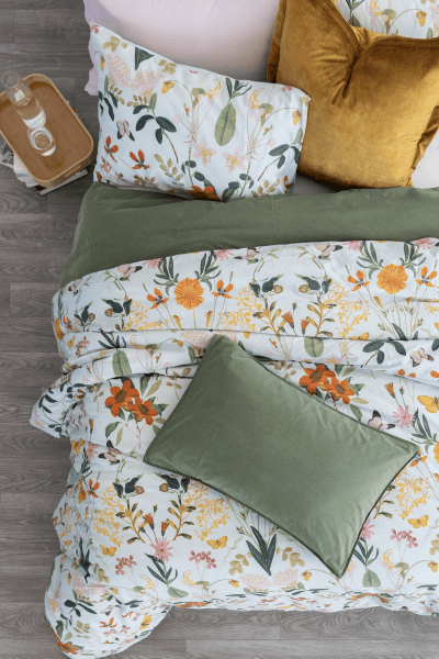 MIMI DUCK EGG DUVET COVER SET MIMI DUCK EGG DUVET COVER SET