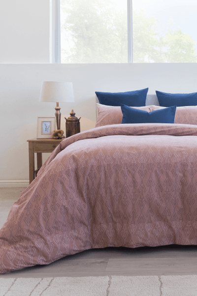 JUDE COPPER DUVET COVER SET JUDE COPPER DUVET COVER SET