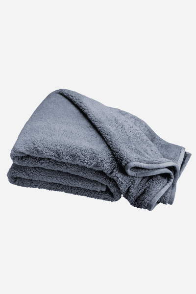 Cloud Steel Blue Blanket Cloud Steel Blue Blanket