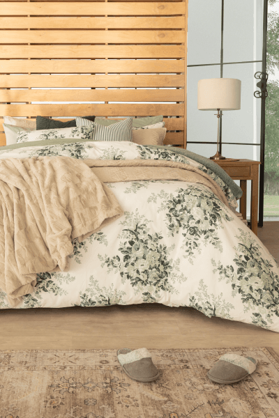 JEMMA SAGE DUVET COVER SET JEMMA SAGE DUVET COVER SET