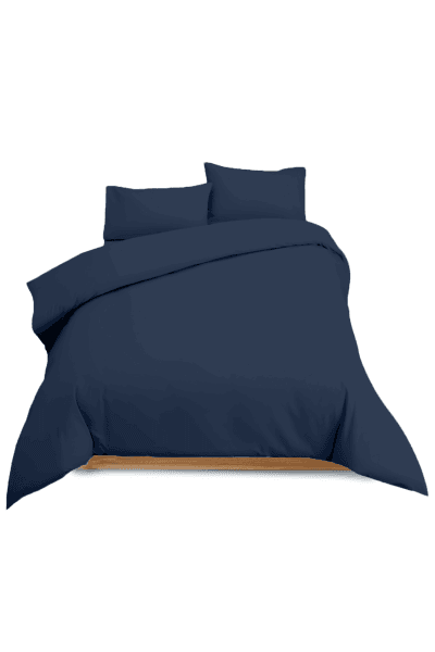 Midnight Blue Cotton 200tc Duvet Cover Set Midnight Blue Cotton 200tc Duvet Cover Set