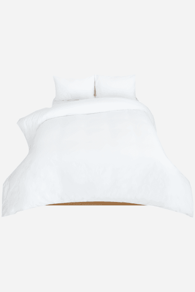 White Polycotton 144tc Duvet Cover Set White Polycotton 144tc Duvet Cover Set